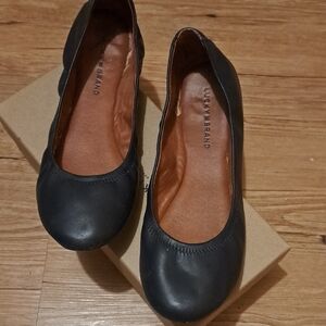 Lucky Brand Navy BLUE Flats